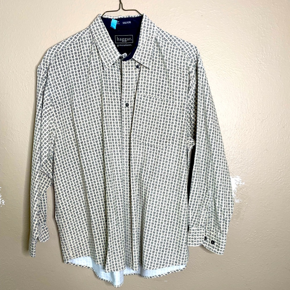 Men’s Haggar corduroy shirt.  XXL